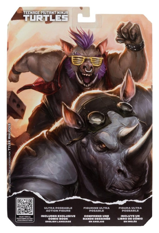 Teenage Mutant Ninja Turtles Page Punchers Action Figure Bebop 16 cm 9