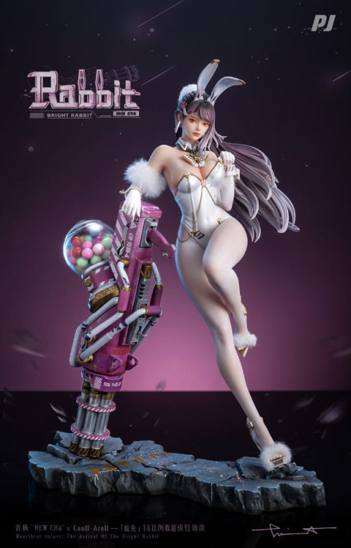 Original Character PVC Statue 1/6 Bright Rabbit Illustration by Loull Aroll x New Era 37 cm 3