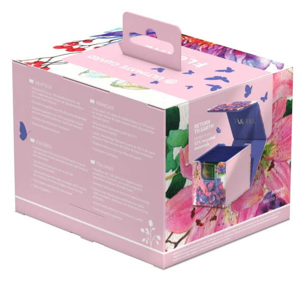 Ultimate Guard Sidewinder 100+ Xenoskin "Floral Places" - Lotus Bloom 9