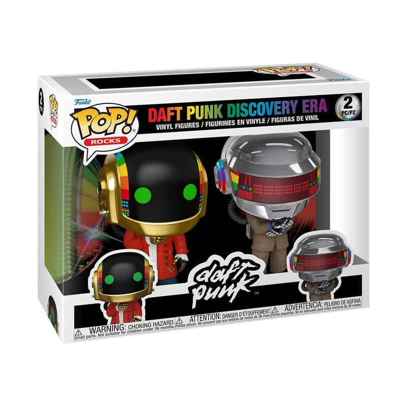 Daft Punk POP! Rocks Vinyl Figures 2-Pack Discovery 9 cm 1