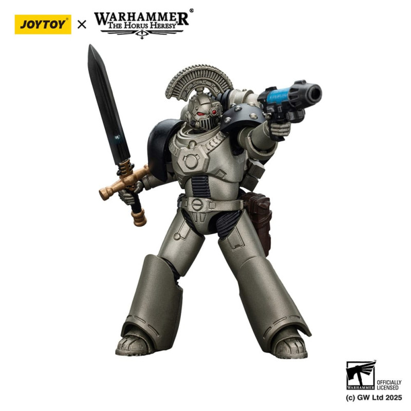 Warhammer The Horus Heresy Action Figure 1/18 lron Warriors MKVI Tactical Sergeant with Power Sword 8