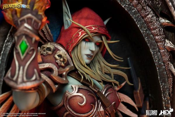 Hearthstone 3D Art Frame Statue Sylvanas Windrunner 31 cm