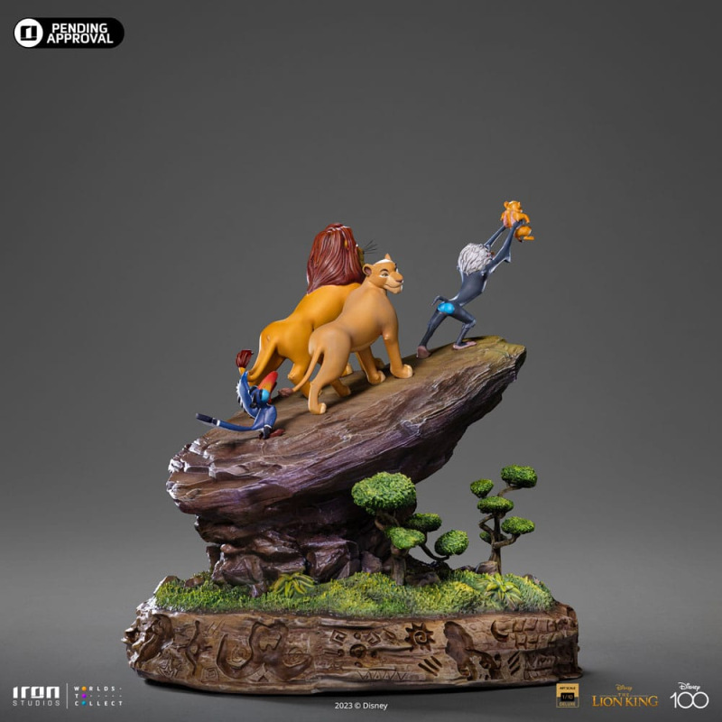 Disney Deluxe Art Scale Statue 1/10 The Lion King 34 cm 3