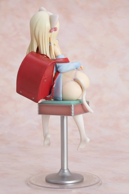 Hatsukoi Ribbon PVC Figure 1/6 Yuu White cat Ver. 25 cm 10