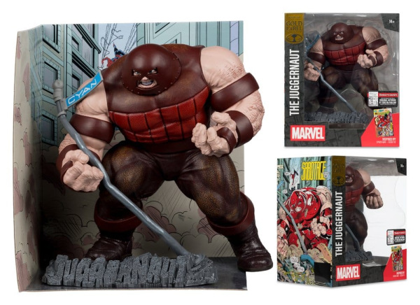 Marvel Collection PVC Statue 1/10 The Juggernaut (Spider-Man #16) Gold Label 17 cm 3