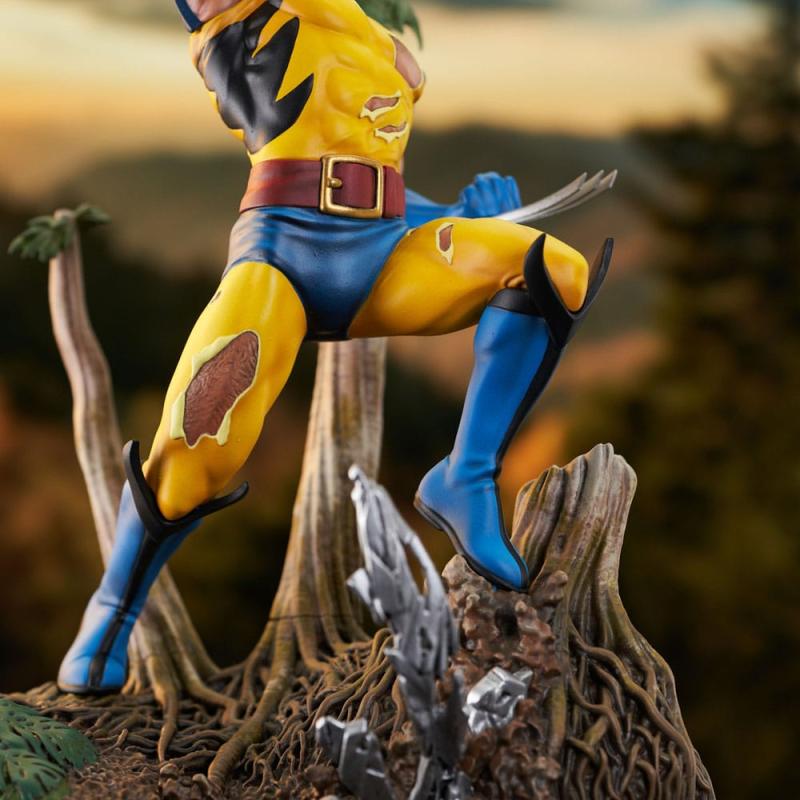 Marvel Gallery PVC Diorama 90's Comic Wolverine 28 cm 10