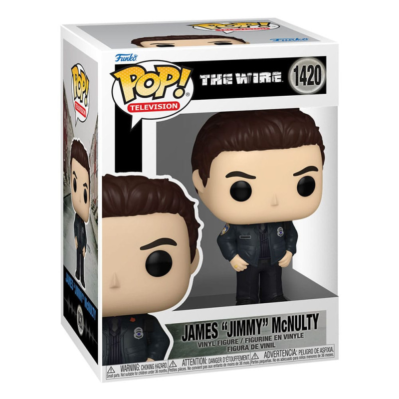 The Wire POP! TV Vinyl Figure McNulty 9 cm 1