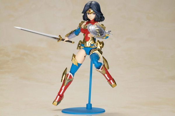 DC Comics Cross Frame Girl Plastic Model Kit Wonder Woman Humikane Shimada Ver. 16 cm 11