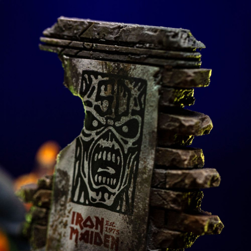 Iron Maiden Art Scale Statue 1/10 Eddie 50th Year Anniversary 22 cm 10
