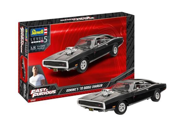 The Fast & Furious Model Kit Dominics 1970 Dodge Charger
