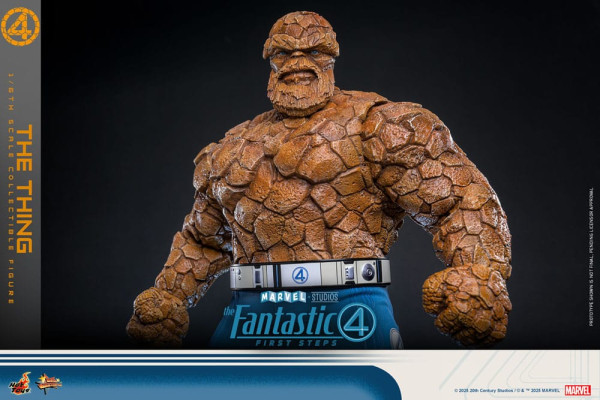 The Fantastic Four: First Steps Movie Masterpiece Action Figure 1/6 The Thing 31 cm 5