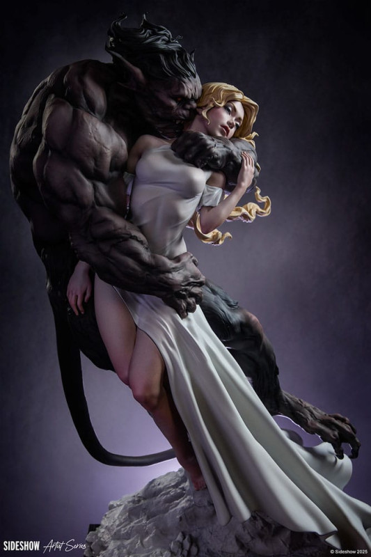 Original Artist Series Statue Beauty and the Beast by Maria Panfilova 46 cm 5