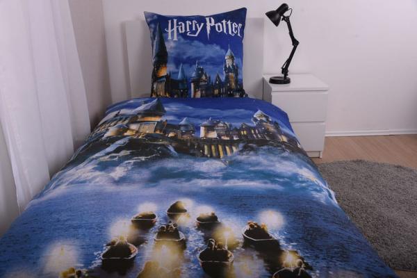 Harry Potter Duvet Set Blue 135 x 200 cm / 80 x 80 cm 6