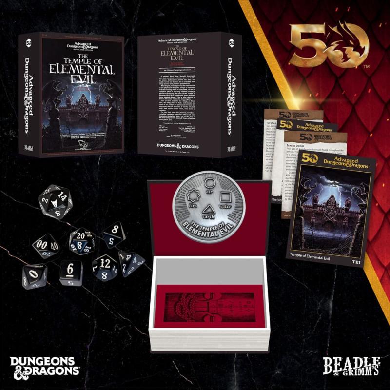 Dungeaons & Dragons Classic Module Dice Set The Temple of Elemental Evil (7)