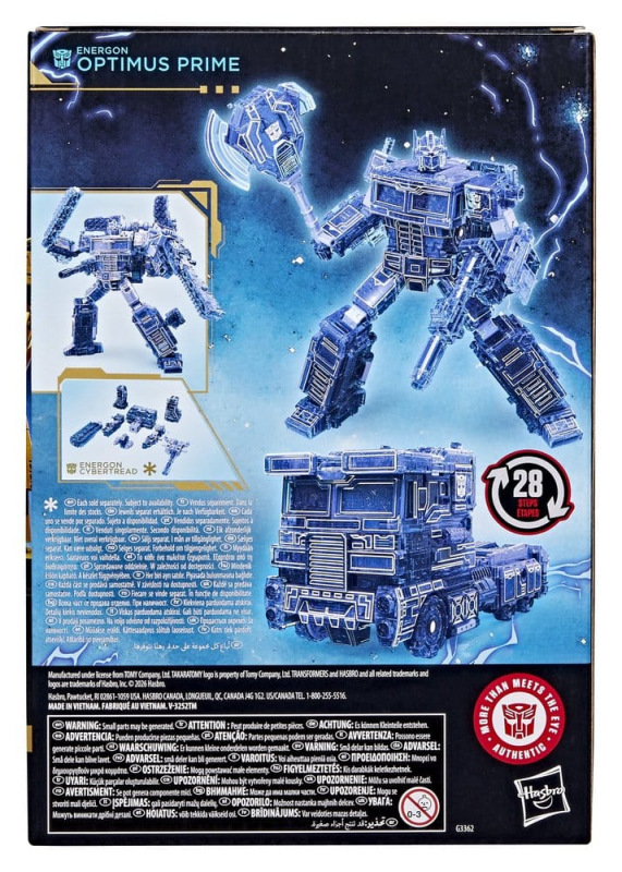Transformers Age of the Primes Voyager Class Action Figure Energon Optimus Prime 17 cm 1