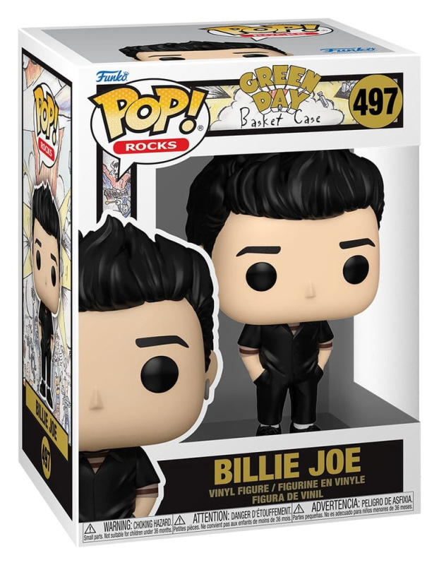 Green Day POP! Rocks Vinyl Figure Billie Joe (Basket Case) 9 cm 1