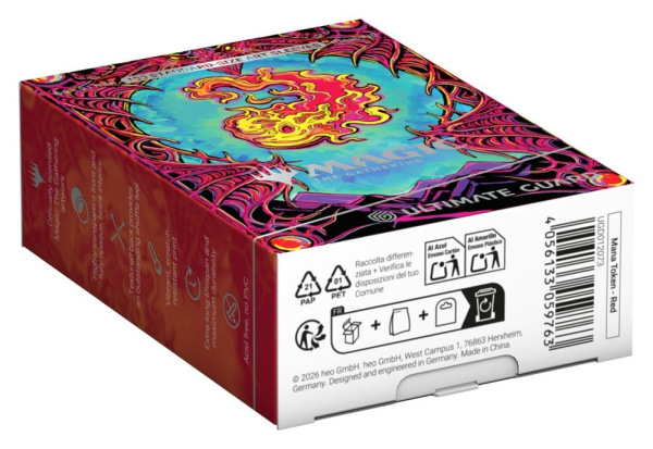 Ultimate Guard Art Sleeves Magic: The Gathering "Mana Token" - Mountain 3