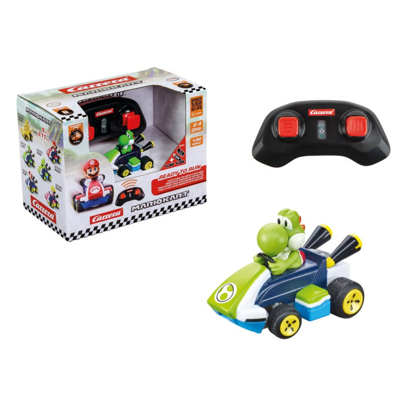 Super Mario Kart RC remote-controlled Car 1/50 2.4GHz Mini Yoshi 1