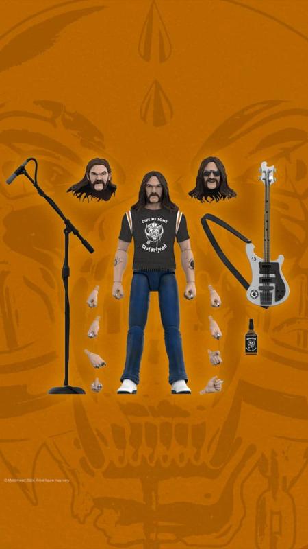 Motorhead Ultimates Action Figure Wave 2 Lemmy 18 cm 1