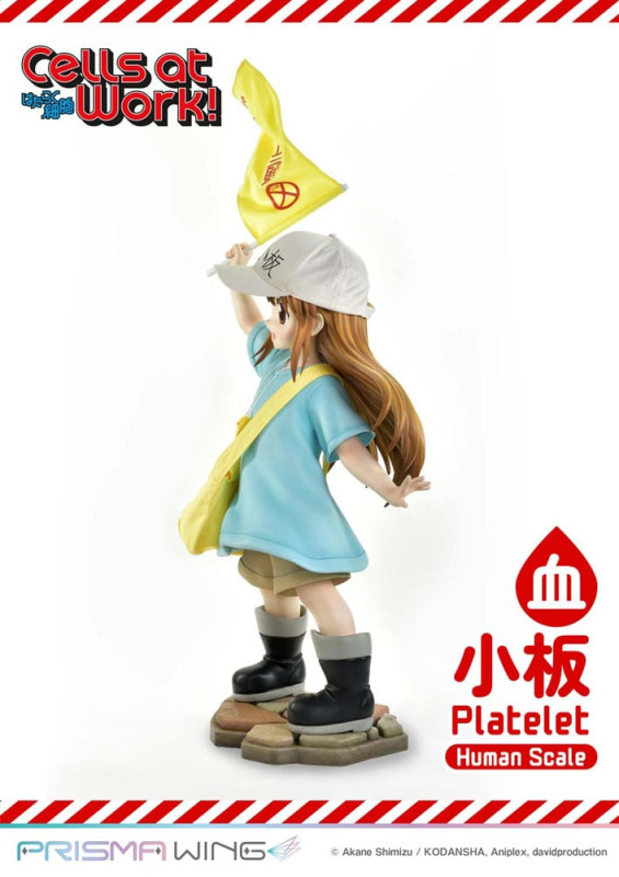 Cells at Work! Life Scale Masterline Series Statue Platelet 100 cm 12