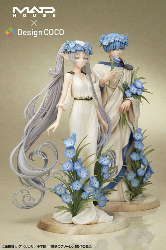 Frieren: Beyond Journey's End PVC Figures 2-Pack Frieren & Himmel Art Nouveau Style 2