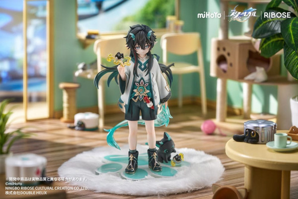 Honkai: Star Rail Rise Up Chibineko Series PVC Statue Dan Heng / Imbibitor Lunae Ver. 19 cm 7
