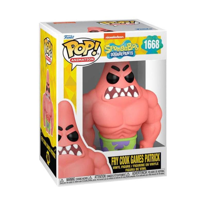 SpongeBob SquarePants 25th Anniversary POP! Vinyl Figure Patrick w/Muscles 9 cm