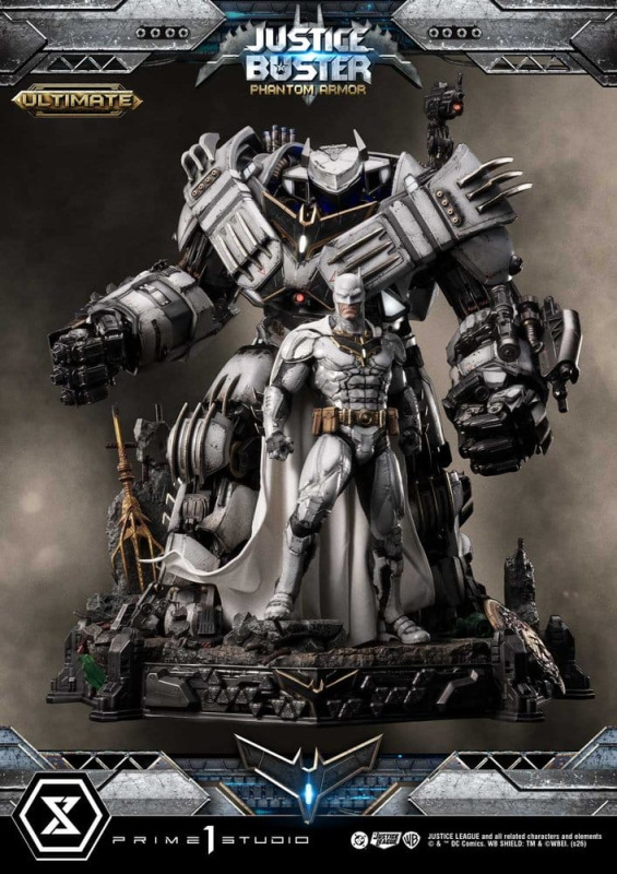 DC Comics Ultimate Museum Masterline Statue Justice Buster: Phantom Armor (Design By Josh Nizzi) Ult 4