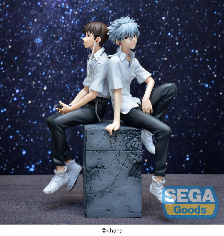 Rebuild of Evangelion Luminasta PVC Statue Shinji & Kaworu Evangelion: New Theatrical Edition Shinji 1
