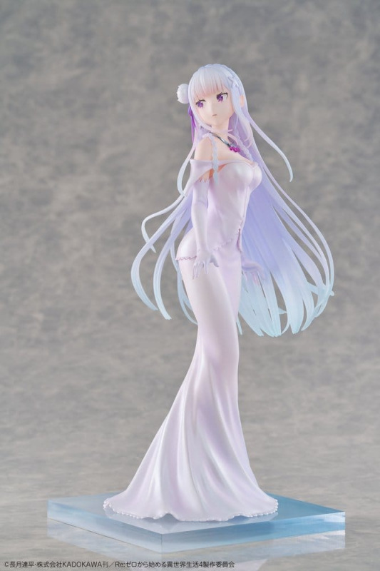 Re:ZERO -Starting Life in Another World- PVC Figure 1/7 Emilia Wedding dress Ver. 24 cm 2