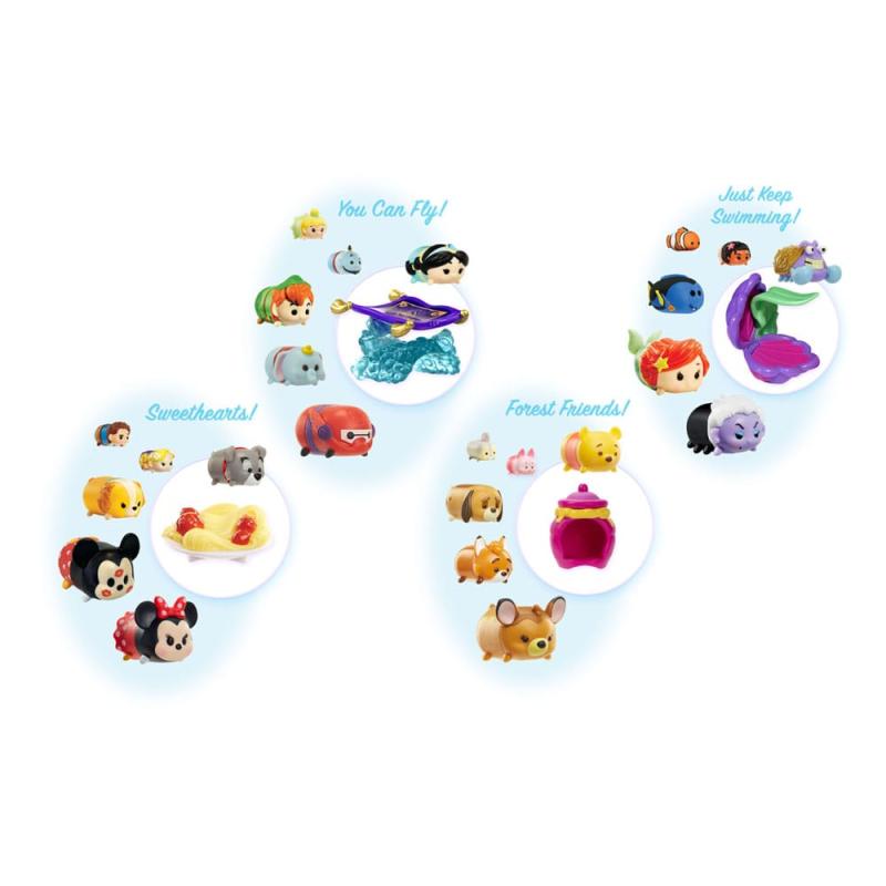 Disney Tsum Tsum Mini Figures Theme Set Assortment (4)