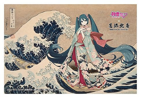 Hatsune Miku x Katsushika Hokusai iXima Postcard A/B/C/D/E/F/G/H Assortment (10) 3