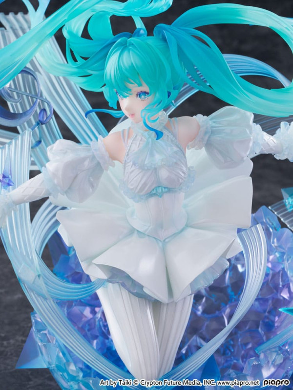 Hatsune Miku PVC Statue 1/7 Hatsune Miku - Crystal Dress Ver. 22 cm 7