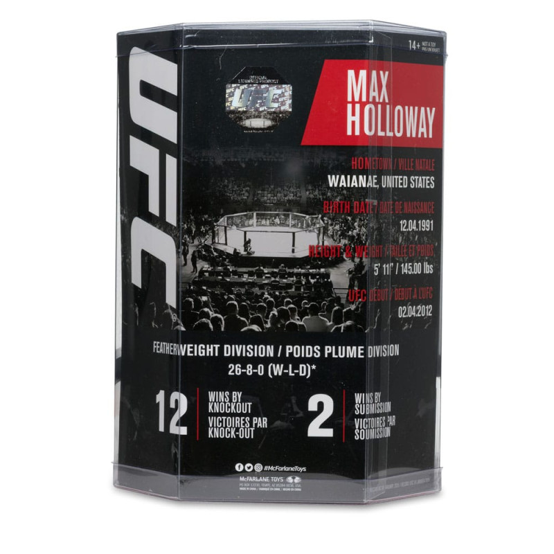 UFC Posed PVC Statue Max Holloway 18 cm 6