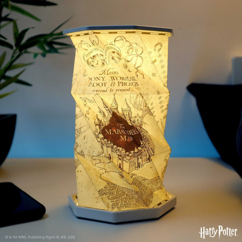 Harry Potter foldable Lamp Marauders Map 15 cm 7