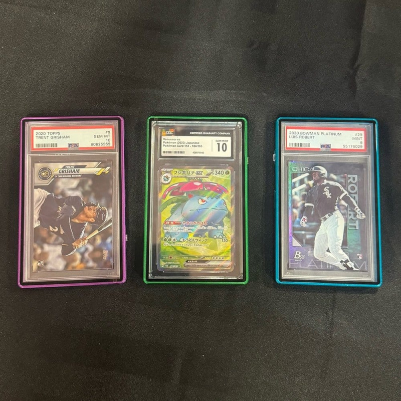 Slab Case Protectors for PSA Graded Cards Yellow 3