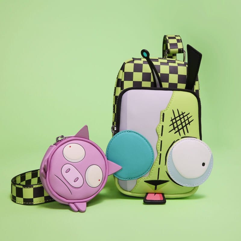 Nickelodeon by Loungefly Crossbody Invader Zim Gir Cellphone 2