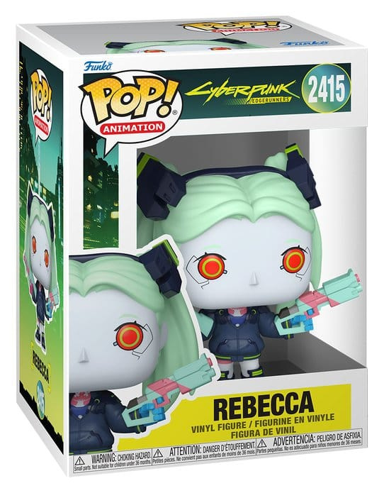 Cyberpunk Edgerunners Animation POP! Vinyl Figure Rebecca 9 cm 1