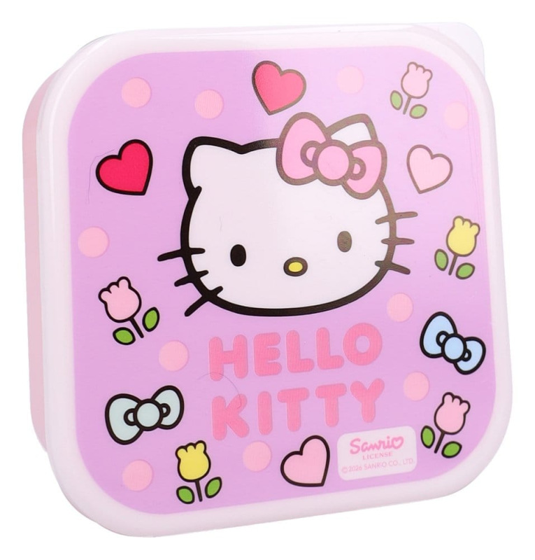 Hello Kitty Snackbox Set Fresh Bites 12 cm 2