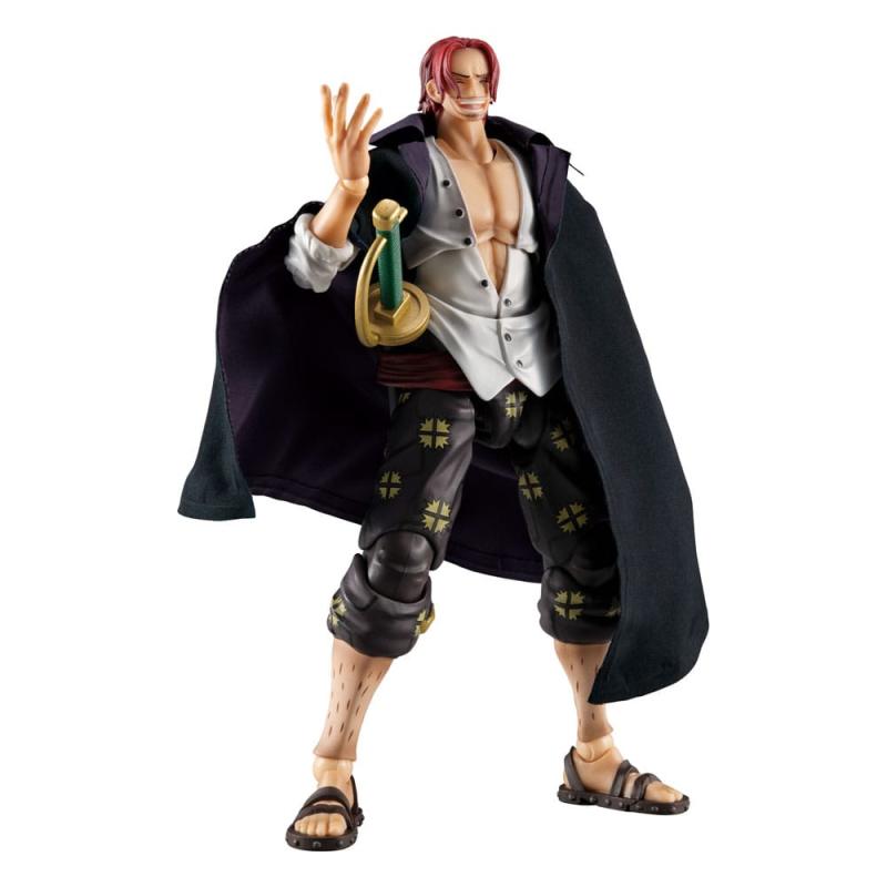 One Piece Variable Action Heroes Action Figure Red-haired Shanks Ver. 1.5 19 cm 5