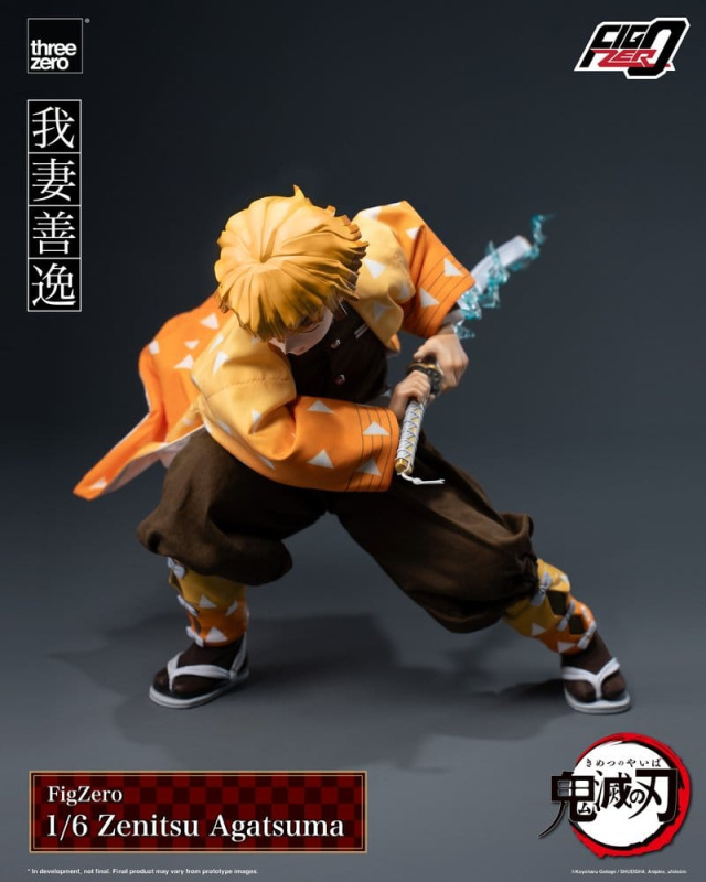 Demon Slayer: Kimetsu no Yaiba FigZero Action Figure 1/6 Zenitsu Agatsuma 28 cm 6