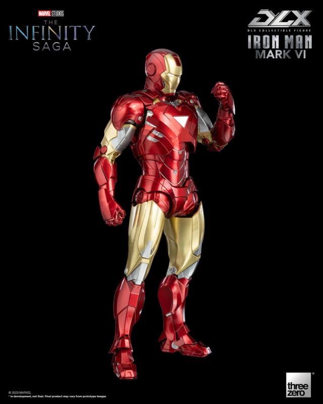 Infinity Saga DLX Action Figure 1/12 Iron Man Mark 6 17 cm 2