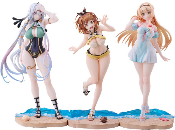 Atelier Ryza: Ever Darkness & the Secret Hideout PVC Statues 3-Pack 1/7 Ryza, Klaudia, Lila: Swimsui