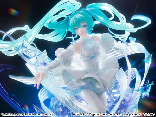 Hatsune Miku PVC Statue 1/7 Hatsune Miku - Crystal Dress Ver. 22 cm 2
