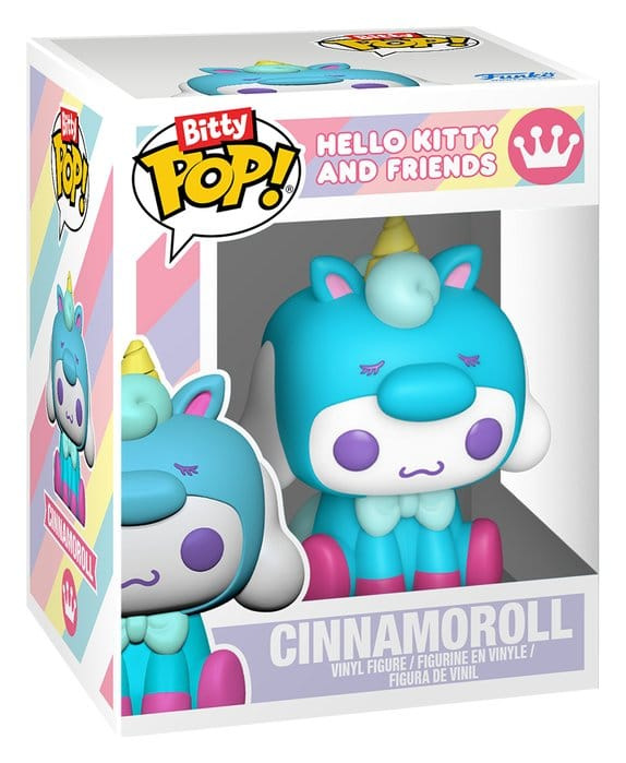 Sanrio Bitty POP! & Accessory Vinyl Figure 2-Pack Cinnamoroll w/KCHN 2 cm 2