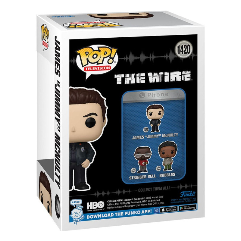 The Wire POP! TV Vinyl Figure McNulty 9 cm 2