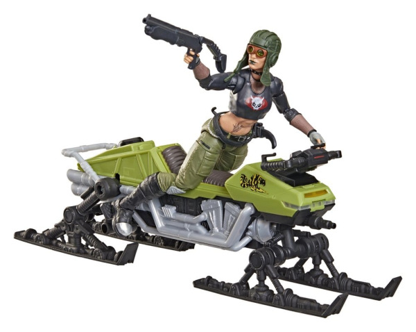 G.I. Joe Classified Series Action Figure and Vehicle Set #194 Zanya and Dreadnok Chameleon (Swamp Sk