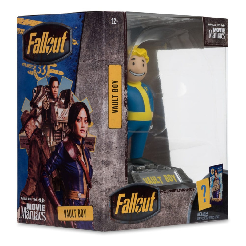 Fallout Movie Maniacs Action Figure Vault Boy Version 2 14 cm 8