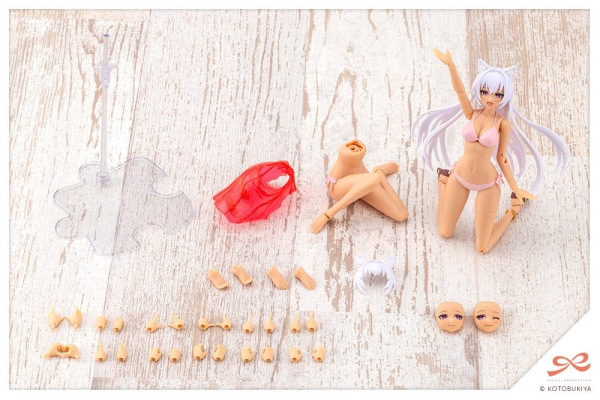 Sousaishojoteien Plastic Model 1/10 Animal Ears Emulator Swim Style Dreaming Style Twilight Cat 17 c 11
