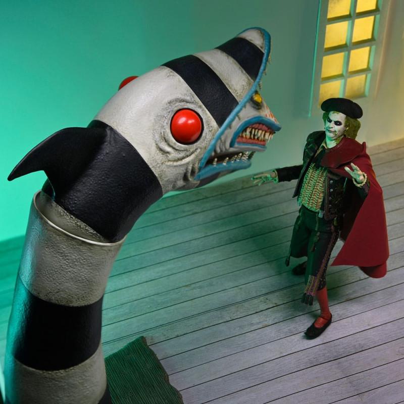 Beetlejuice Beetlejuice Action Figure 2 Pack Ultimate "Matador" Beetlejuice and Sandworm 18 cm 7